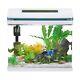 Betta Fish Tank 5 Gallon Self Cleaning Glass Aquarium Fish Tank Kit with LED