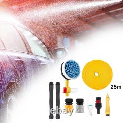 Car Cleaning Brush Kit Automatic Rotating Comfortable Scrubber for Glass