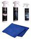 Winter Car Glass Care Kit Cleaning Ice Cleaner AntiFog Microfiber Christmas Gift